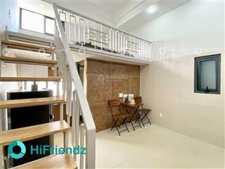 Căn hộ duplexcó gác cao 1m7 đầy đủ nội thất [35m2] ngay đường âu dương lân quận 8 gần cầu chữ y