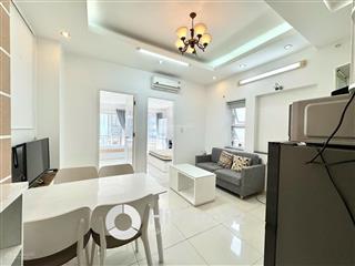 Cho thuê căn hộ chung cư 2 phòng ngủ mini trang bị full nội thất cao cấp ngay cầu nguyễn văn cừ