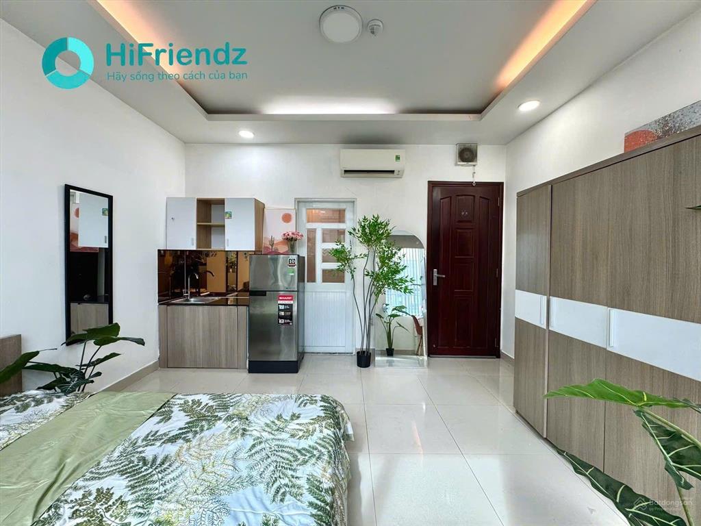 Cho thuê căn hộ 35m2 view cực đẹp  sạch sẽ thoáng mát ngay châu cầu nguyễn văn cừ quận 8