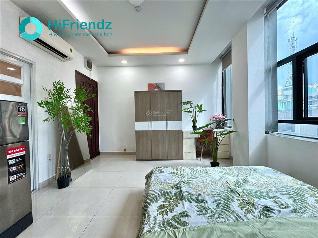 Cho thuê căn hộ 35m2 view cực đẹp  sạch sẽ thoáng mát ngay châu cầu nguyễn văn cừ quận 8