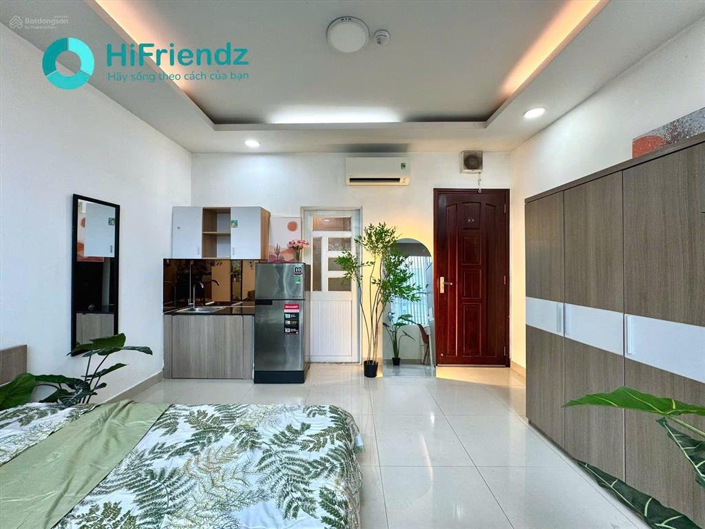 Cho thuê căn hộ 35m2 view cực đẹp  sạch sẽ thoáng mát ngay châu cầu nguyễn văn cừ quận 8