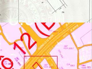 Lô góc 2 mặt tiền đường hương lộ 12, cần bán gấp