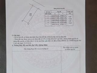 Duy nhất siêu phẩm trục chính quang minh  hn hàng siêu vip
dt 76,2m (100% đất ở)
ngõ thông tứ