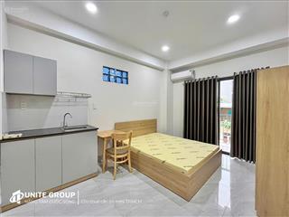 Phòng ban công full nội thất ở ung văn khiêm gần ngã tư hàng xanh, các trường đh ở quận bình thạnh