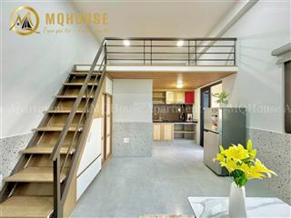 Căn hộ có gác (duplex) full nội thất ở nguyễn gia trí gần trường đh ngoại thương quận bình thạnh