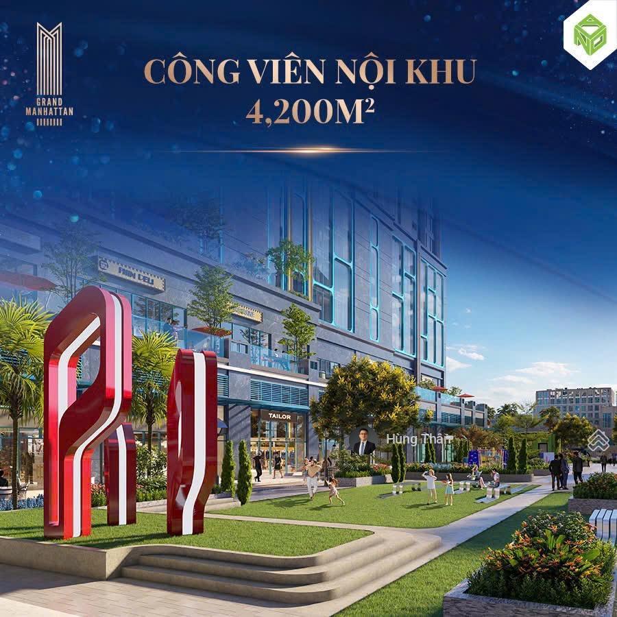 Chính chủ cần bán nhanh căn góc view công viên, hồ bơi, diện tích lớn tại grand manhatan quận 1