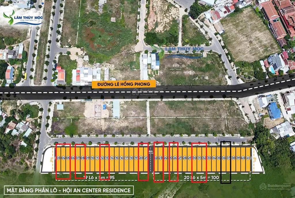 Bán đất sát phố cổ hội an , giá chỉ 53 triệu /m2 ,đường 13m5 công chứng ngay , chỉ 20 lô