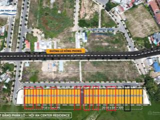 Bán đất sát phố cổ hội an , giá chỉ 53 triệu /m2 ,đường 13m5 công chứng ngay , chỉ 20 lô