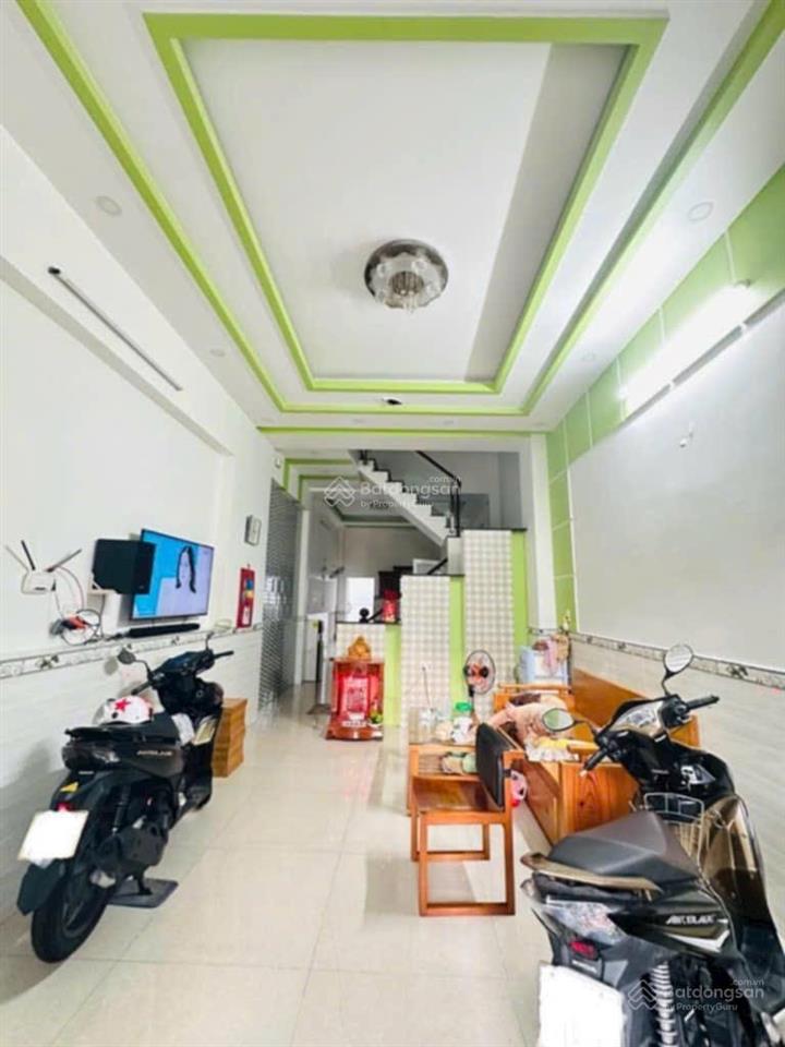 Nhà mới 4 tầng  76m²  4x19m hẻm 8m  ngay đường tên lửa, p. bình trị đông b  bình tân  7,x tỷ