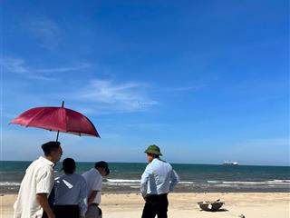 Đầu tư đất ven biển 100m2 sổ đỏ, thổ cư chỉ hơn 700 triệu/lô đón sóng hạ tầng sân bay, cảng biển