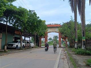 Bán đất, kim nỗ (thiên lộc), đông anh, hà nội, đường thông ô tô chạy vòng quanh