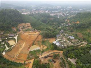 Bán đất tại xã yên xuân . 384m , nằm trong quần thể thung lũng ngọc linh. giá siêu đầu tư.