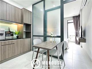 Căn 1 phòng ngủ 45m2 ban công ngay điện biên phủ, cư xá đô thành, cv tan đàn, ngã 6 phù đổng kế q1