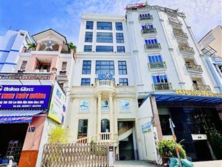 Ngộp bank  building trung tâm quận 03  8 tầng  8x25 có nở hậu  hđt 300 tr/tháng  75 tỷ