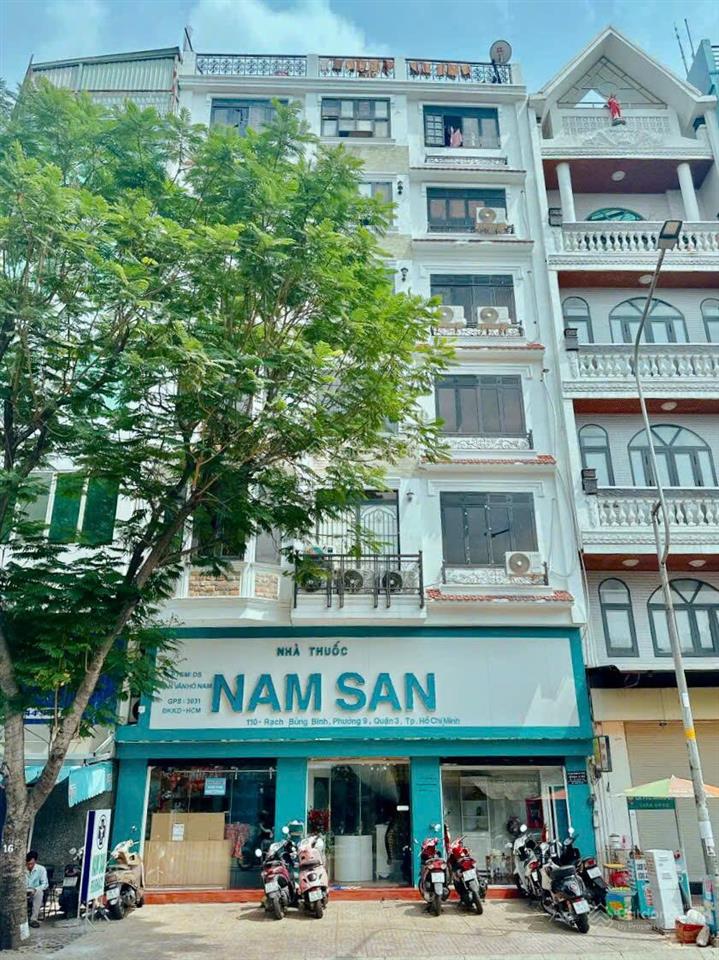 Bề ngang khủng trung tâm quận 3  10x6,1m  6 tầng  hđt 600 tr/năm  chỉ 18 tỷ