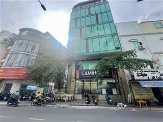 Building góc 2 mt bề ngang lớn quận 3  12,2x10m  8 tầng  hđt 180 tr/tháng  38 tỷ