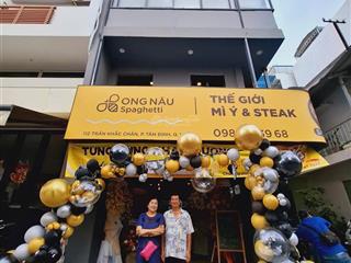 Nhà góc chưa tới 20 tỷ  mt trần khắc chân ngay chợ tân định q.1  4 tầng  4x8  hđt 40tr/tháng