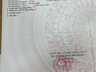 Bán nhà 3 tầng hẻm phạm thế hiển xây mới để ở
