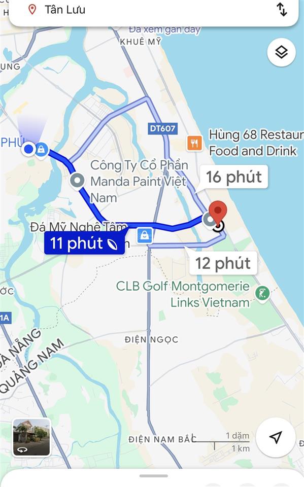 Bán đất sát biển mặt tiền lê tấn trung, sơn trà, đà nẵng dt 88,5m2, đường 10,5m