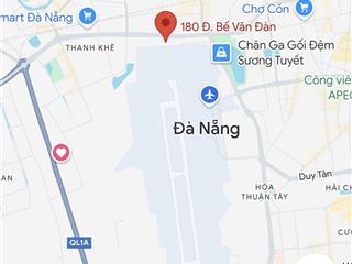 Bán lô đất 730m2 ngang 18m mặt tiền bế văn đàn, thanh khê, đà nẵng