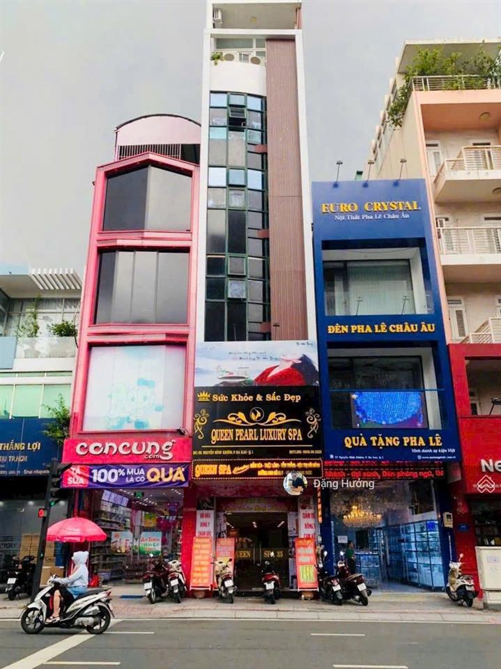 Bán nhà siêu rẻ 2 mặt tiền nguyễn trãi, p. bến thành q1. dt 5.5x15m, 4 tầng. giá 35 tỷ