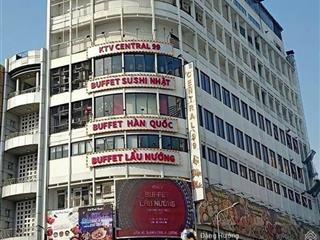 Bán tòa nhà 10 tầng vip nhất quận 5  châu văn liêm và trần hưng đạo. thuê  800tr/th
