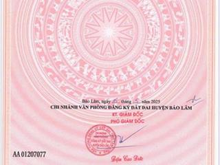 Chỉ 260 triệu cho lô đất thổ cư gần tt lộc nam