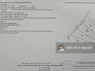 Chỉ 870 triệu cho 1200m2 ngay nhà thờ đức thanh  lộc đức  bảo lâm