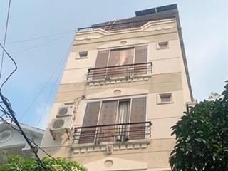 Toà nhà chdv 21pn thu nhập 1.3 tỷ/1 năm, mặt tiền đường nhánh khu phan xích long, 120m2, 6 tầng