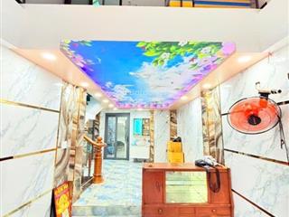 Nhà đẹp 4 tầng, 41m2, sát mặt tiền đường bùi đình tuý, nở hậu 6m