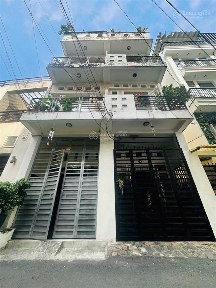 Chủ gấp bán ,6x13m, 4 tầng, hẻm xe hơi 1 trục cách mặt tiền hoàng hoa thám chỉ 20m