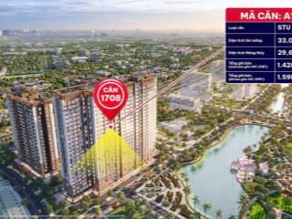 Bán nhanh căn studio view hồ, tầng 17 vinhomes thanh hoá