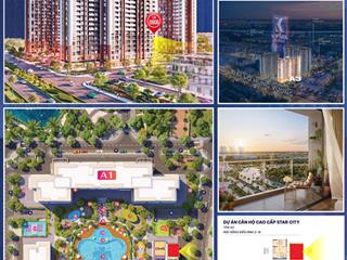 Căn góc 2pn + ban công đông nam siêu thoáng mát tại kpark vinhomes star city  toà a3