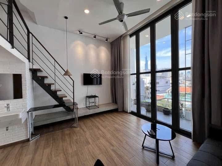 Căn hộ dịch vụ  duplex view thoáng 6tr 40m2  ở gần kdc him lam  lotte mart  tdtu  rmit