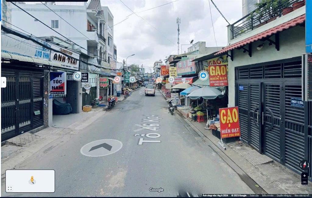 2 mặt tiền kd đông đúc, trần quang cơ nối nguyễn ảnh thủ, 4x20m giá 7.2 tỷ