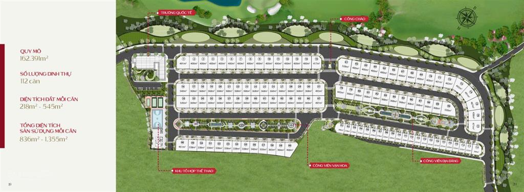 Mở bán biệt thự dự án long biên golf villas bất động sản sân golf duy nhất nội thành hà nội