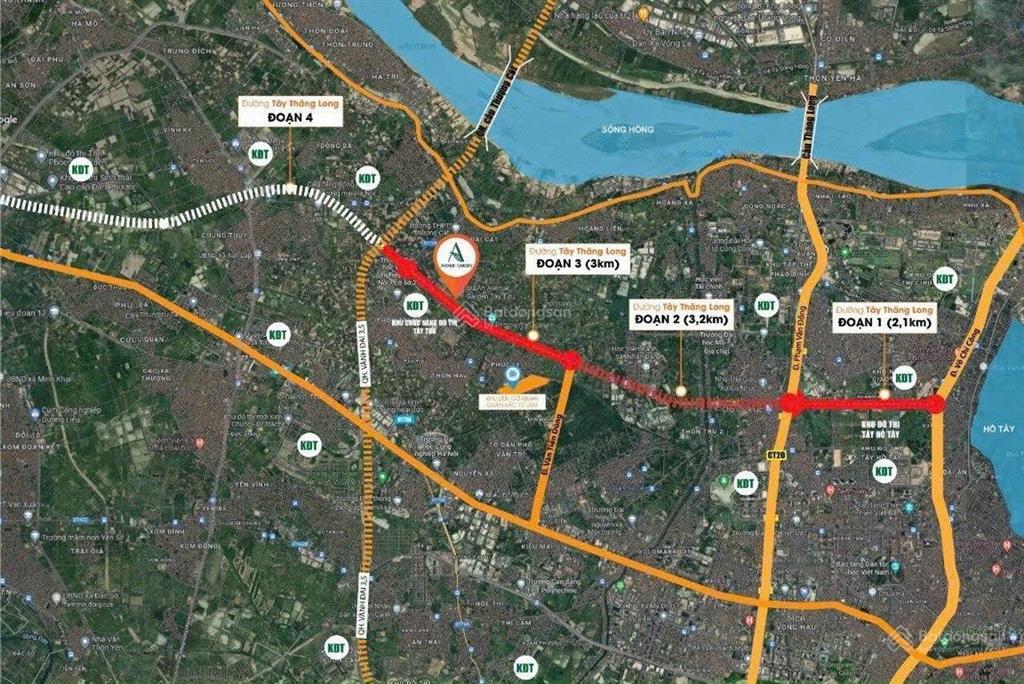 Bán nhà liền kề biệt thự dự án sunshine capital đường tây thăng long