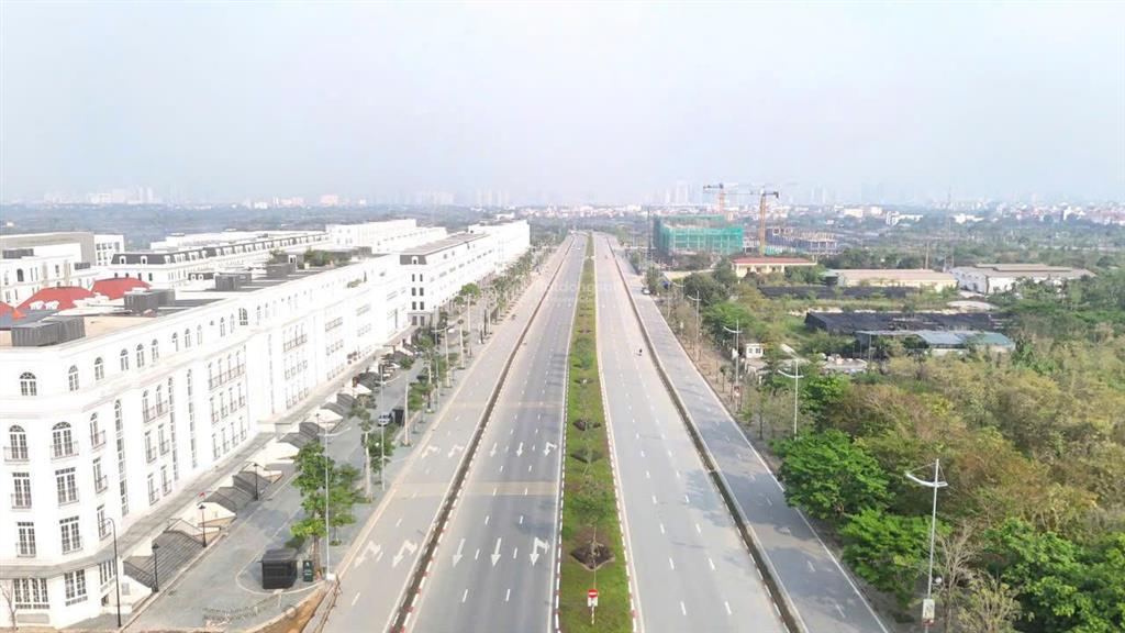 Bán nhà liền kề shophouse mặt đường 60m dự án avenue garden đường tây thăng long.