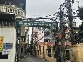 Tập thể cán bộ trung tâm thanh trì, sổ phân lô ôtô đỗ cổng, 53m chỉ 5,3 tỷ