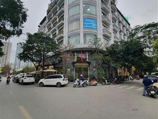Building sát phố trần duy hưng, cầu giấy. view vườn hoa, 99m2, 7t, thang máy, thông sàn kinh doanh