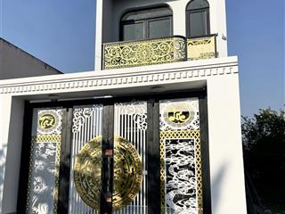 Nhà mới xây đường ô tô ở mỹ lộc cần giuộc