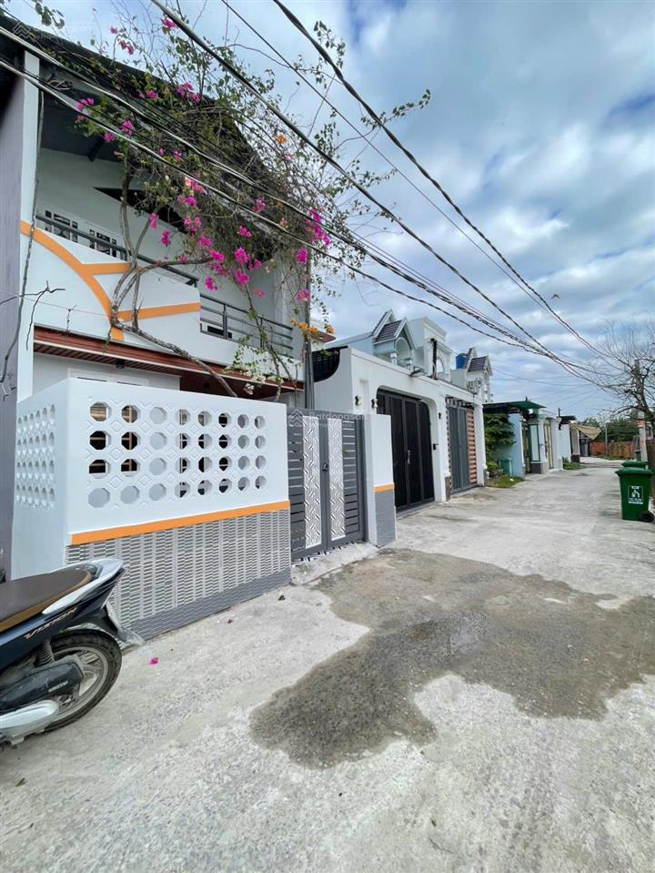 Nhà 1 lầu đường xe hơi chỉ 870tr ở mỹ lộc cần giuộc