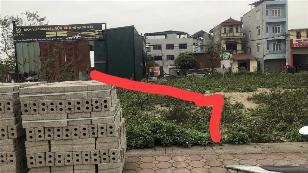 Bán đất văn bình văn giáp thường tín. dt85m mt5m giá 7,35 tỷ. phân lô vỉa hè 2m kinh doanh đỉnh