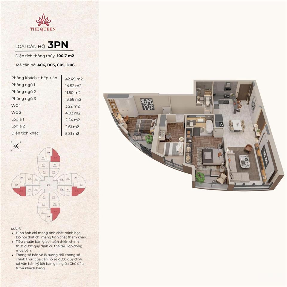 Full bảng giá, csbh dự án the queen 360 giải phóng, chiết khấu lên đến 1,3 tỷ, giá từ 9x triệu/m2