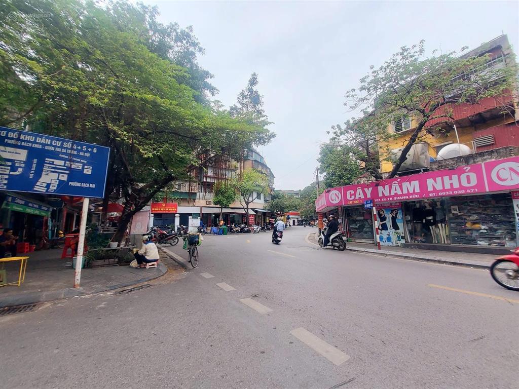 Phố tạ quang bửu 130m2 31 tỷ ôtô đỗ cửa ngày đêm, vỉa hè 6m + gpxd, kd cafe, nhà hàng