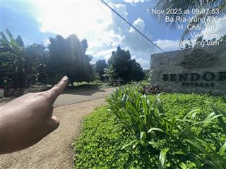 Bán lô đất 13.000m² 2 mặt tiền nhựa gần khu du lịch sendoro.