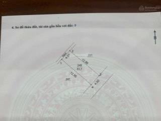 Bán nhà phan đình giót  la khê  hà đông 52m2, mt 4m. phân lô vuông a4, hướng đông nam ô tô đỗ cửa
