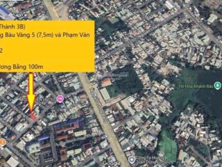 Chính chủ chào bán 2 lô góc đẹp mặt tiền đường phạm văn ngôn & bàu vàng 1 đường 10.5m & 7.5m