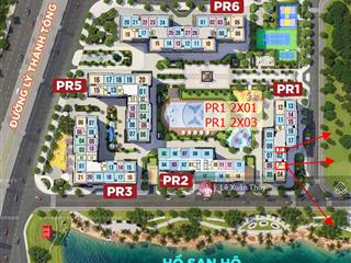 Độc quyền căn studio ký chủ đầu tư căn 01,03 tòa paris 1 vinhomes.  0869 547 ***