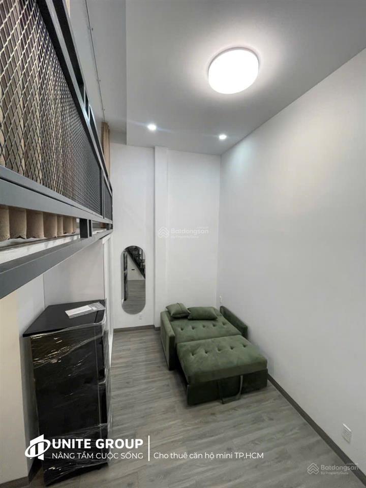 Phòng có gác cao 2m 37m2, ban công, máy giặt riêng, điện biên phủ, bình thạnh, gần cầu thị nghè, q1